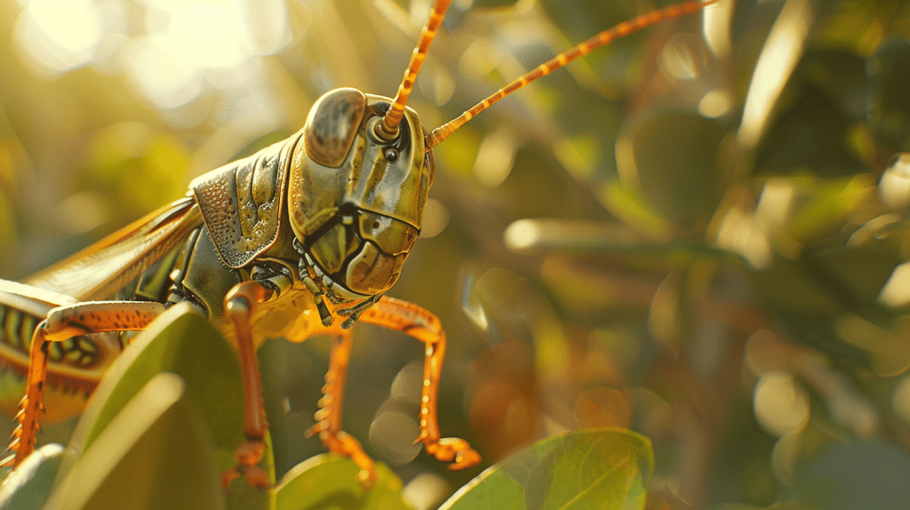 lubber grasshopper florida waves